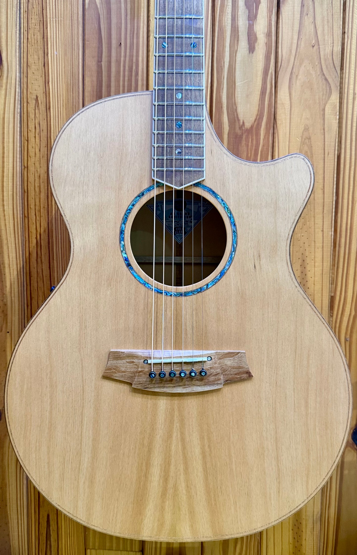 Cole Clark ANMGEC-KBH-AE Angel - Master Grade King Billy Huon Pine