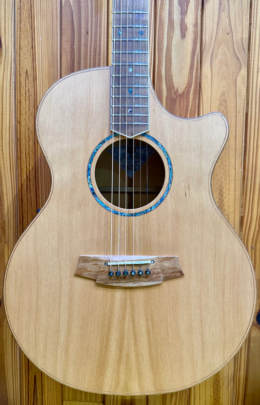 Cole Clark ANMGEC-KBH-AE Angel - Master Grade King Billy Huon Pine