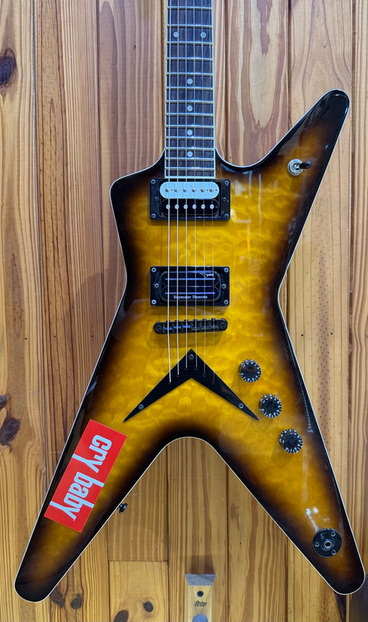 Dean ML X Quilted Maple Top Electric Guitar - Trans Brazilia - Pre-Loved