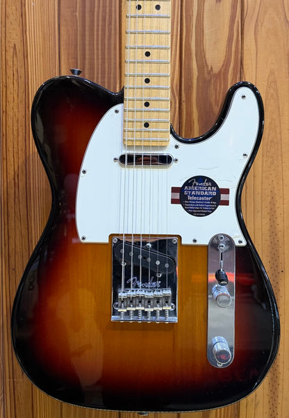 Fender American Standard Telecaster - 3-Tone Sunburst - Pre-Loved