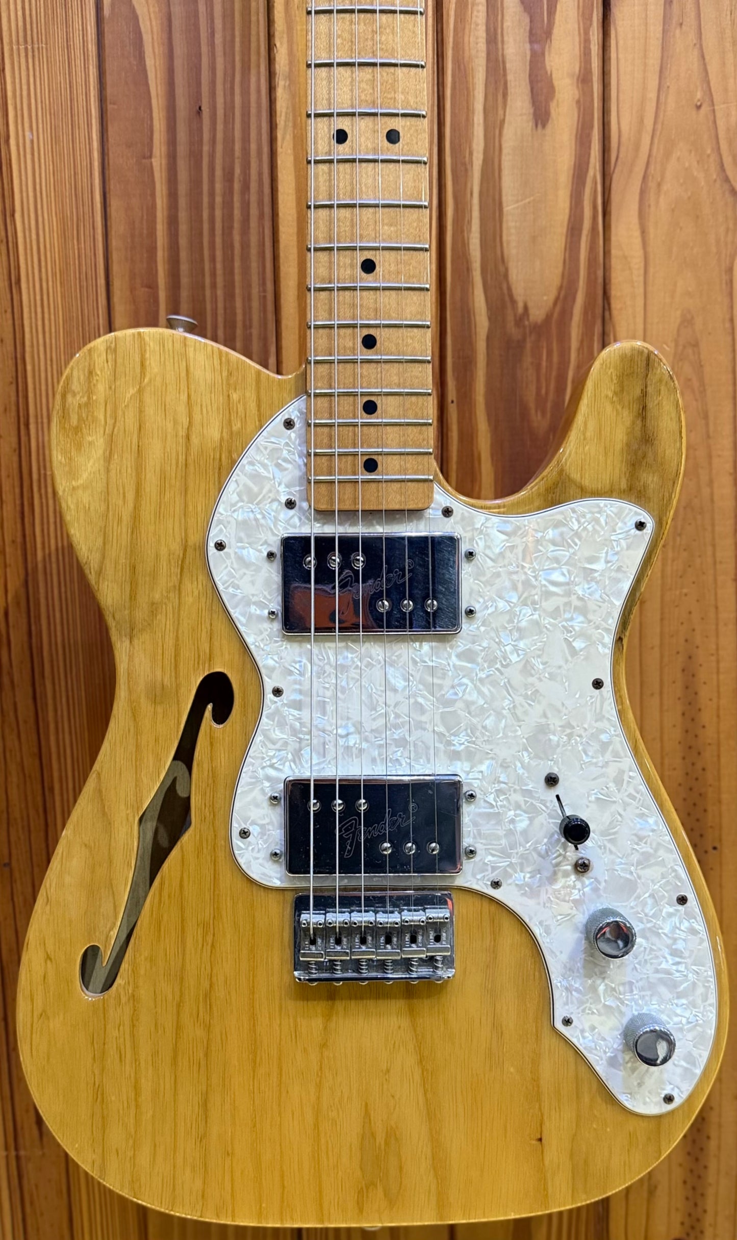 Fender Classic '72 Thinline Telecaster - Natural Ash - Pre-Loved