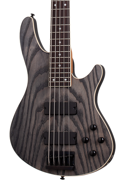 Schecter C-5 Standard Bass Guitar - Charcoal Satin
