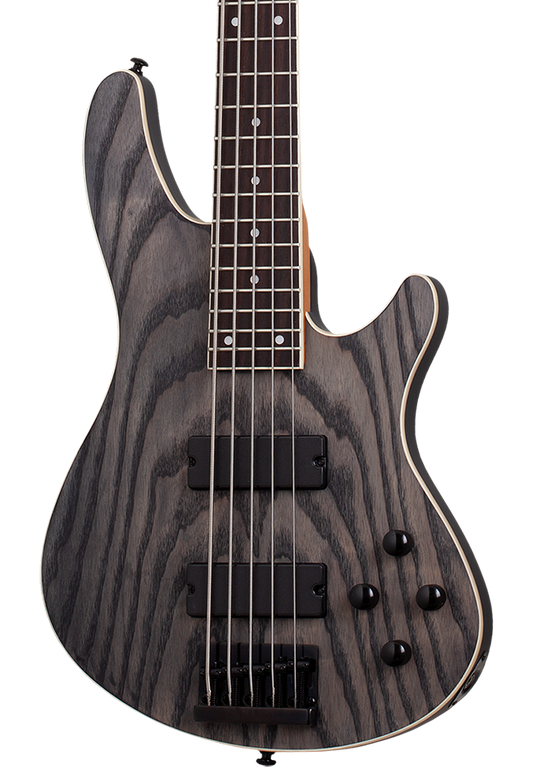Schecter C-5 Standard Bass Guitar - Charcoal Satin