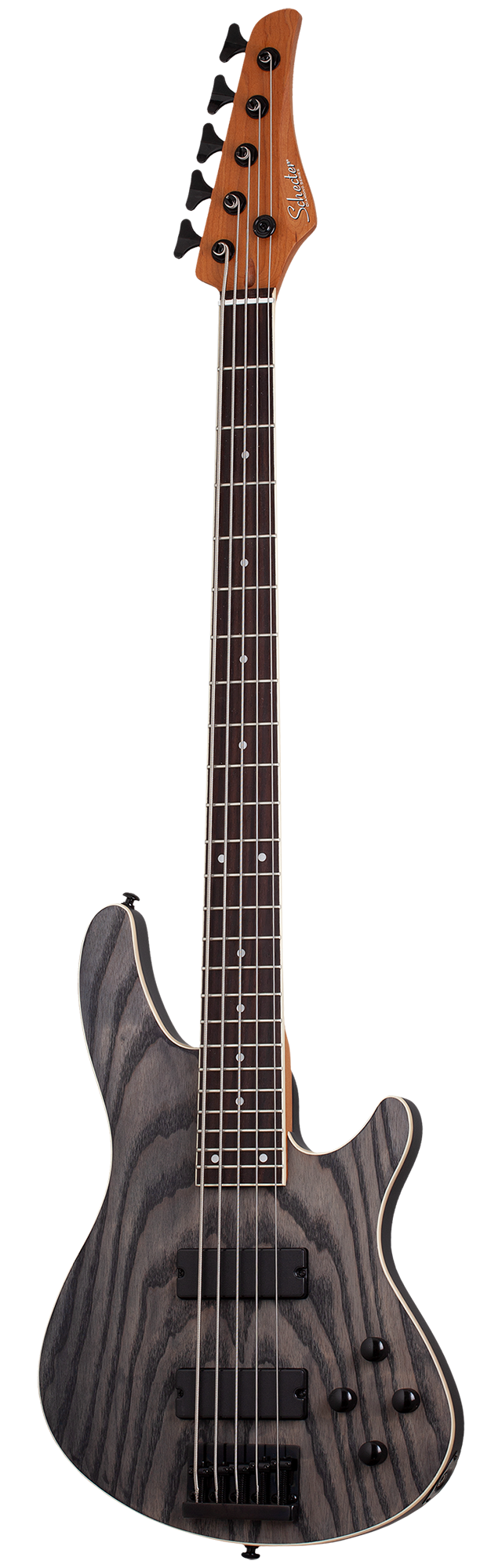 Schecter C-5 Standard Bass Guitar - Charcoal Satin