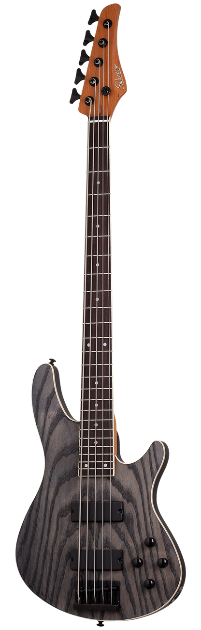 Schecter C-5 Standard Bass Guitar - Charcoal Satin