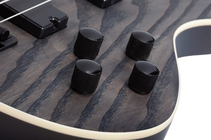 Schecter C-5 Standard Bass Guitar - Charcoal Satin