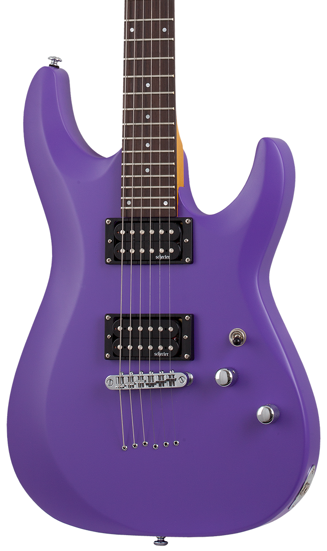 Schecter C-6 Deluxe - Satin Purple