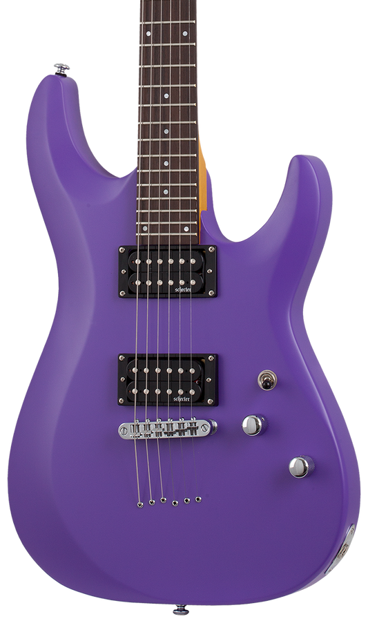 Schecter C-6 Deluxe - Satin Purple