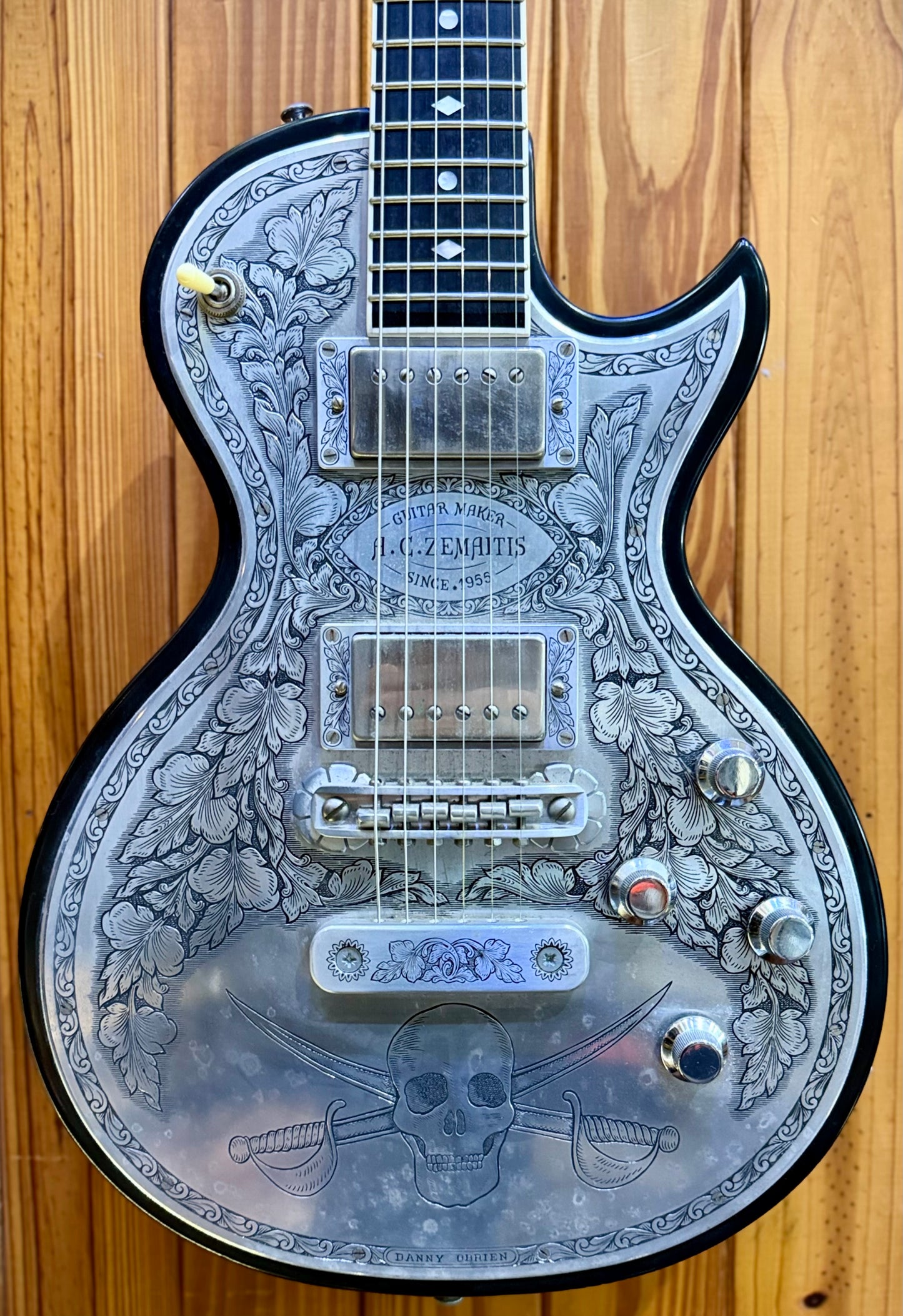 Zemaitis Custom Shop MF-500 Skulls Electric Guitar - Pre-Loved