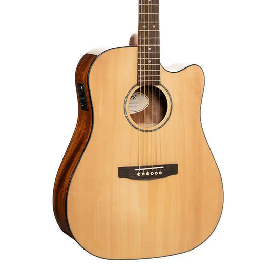 Cort Earth 60CE Solid Spruce Top Acoustic Guitar