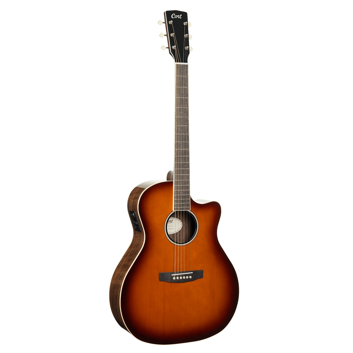 Cort Exotic-SFX Acoustic Guitar - Walnut Sunburst