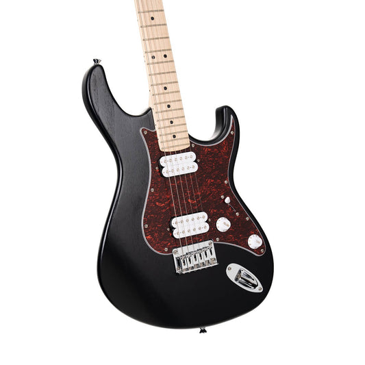 Cort G100 HH Electric Guitar - Open Pore Black