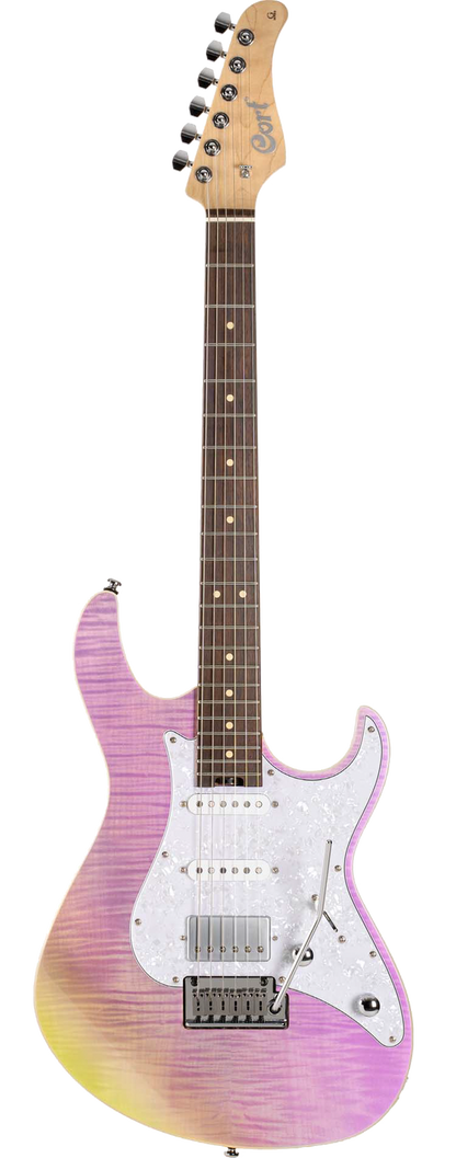 Cort G280 Select Electric Guitar - Trans Chameleon Purple