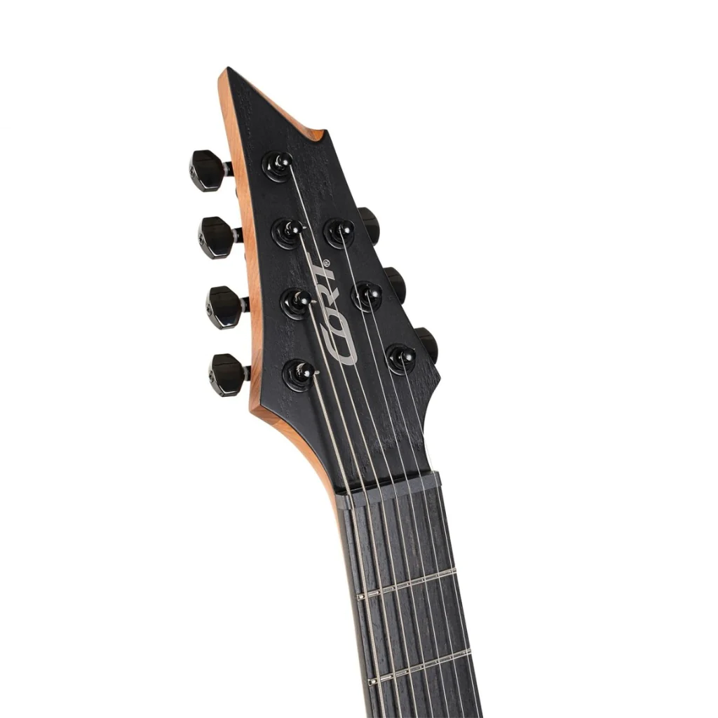 Cort KX707 Evertune - 7-String - Open Pore Black