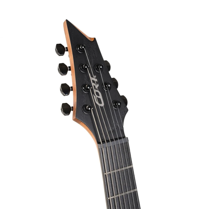 Cort KX707 Evertune - 7-String - Open Pore Black