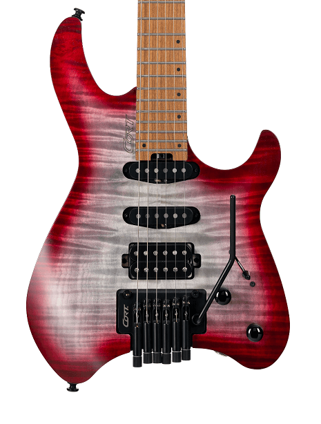 Cort Space G6TR SGLV Electric Guitar - Semi Gloss Lava