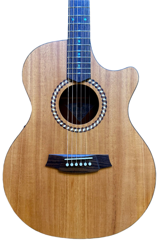 Cole Clark 'Studio Recording Series' Angel AN2EC MMAHR - All Mahogany