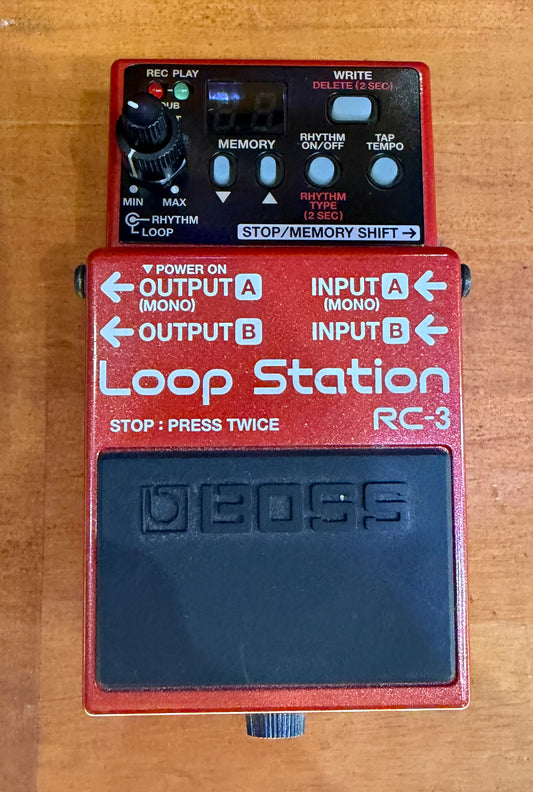 Boss RC-3 - Loop Station Pedal - Pre-Loved