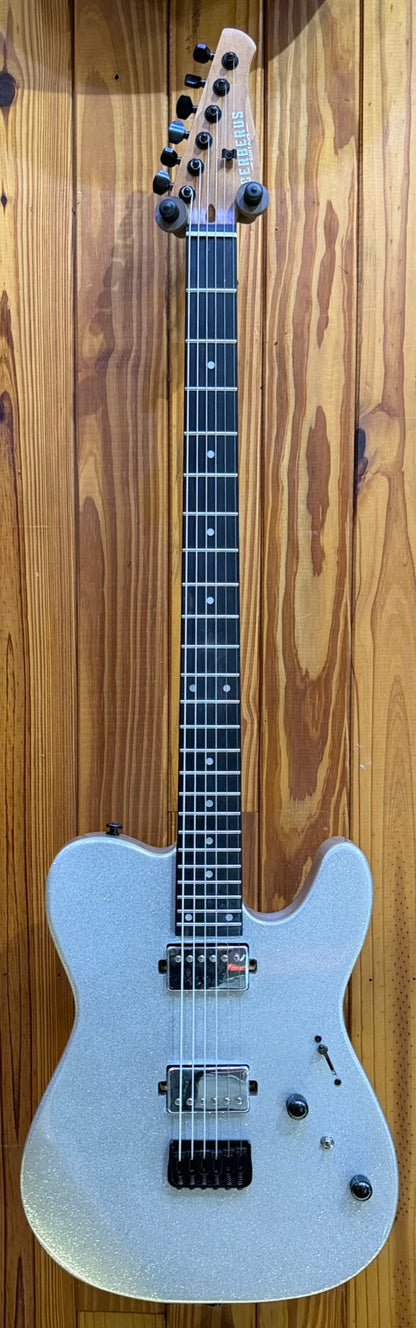 Cerberus Hermes 6 HT Baritone Electric Guitar - Granite Sparkle