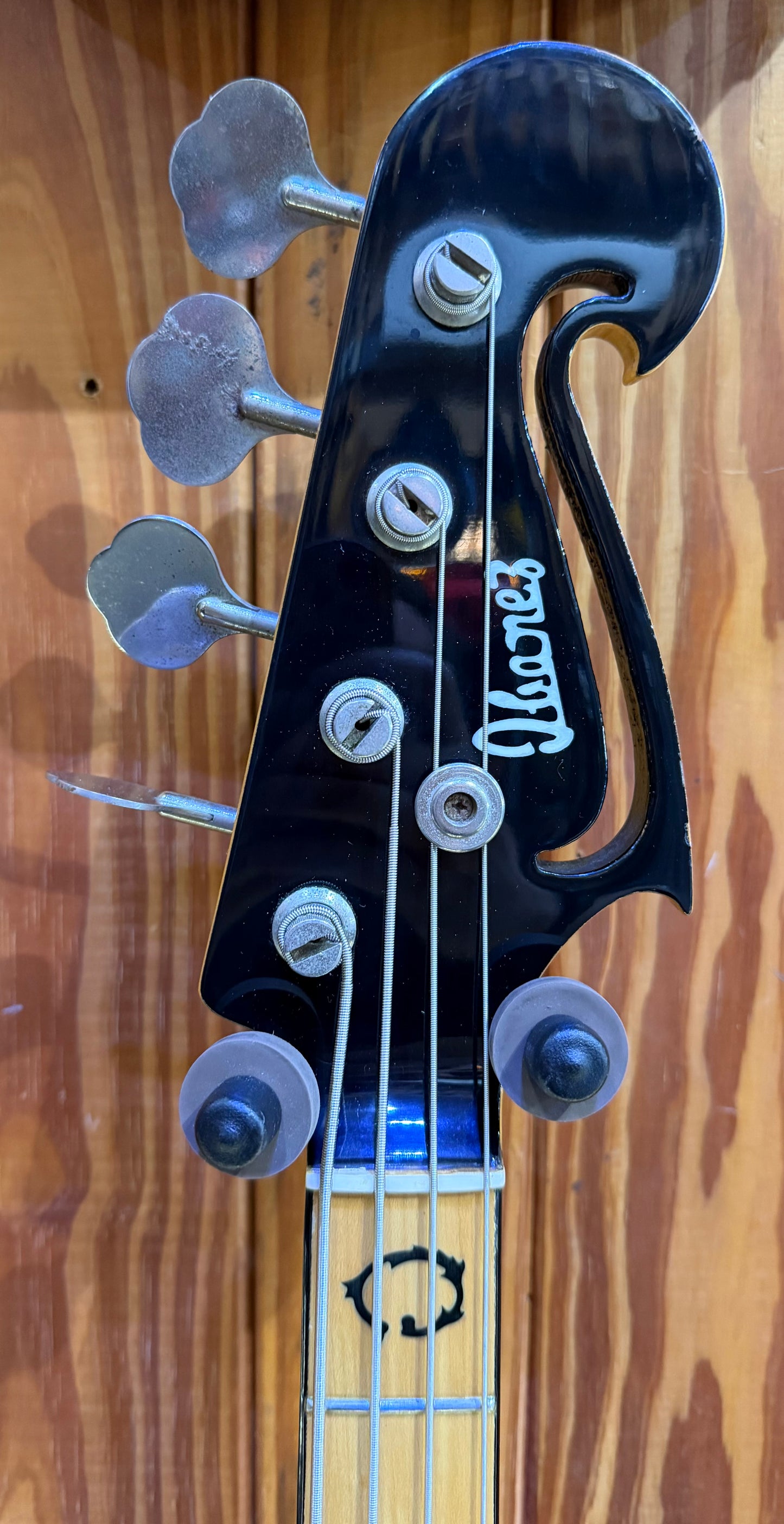 Ibanez 1978 Black Eagle 4-String Bass - Black - Pre-Loved