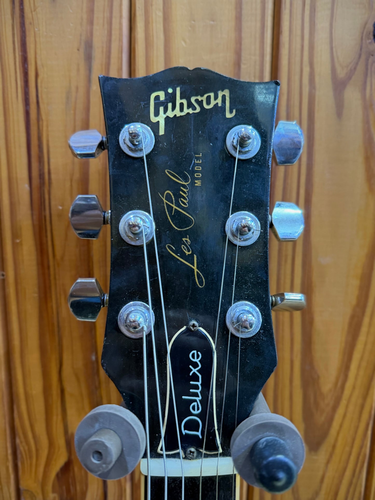 Gibson 1976 Les Paul Deluxe - Modded - Honeyburst - Pre-Loved