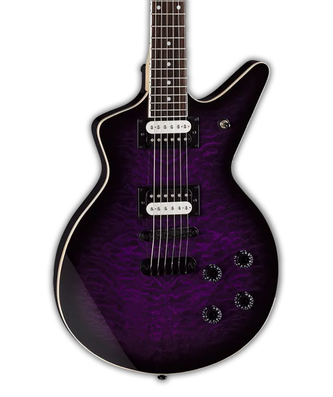 Dean Cadillac X Quilt Maple - Tran Purple Burst