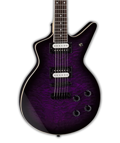 Dean Cadillac X Quilt Maple - Tran Purple Burst