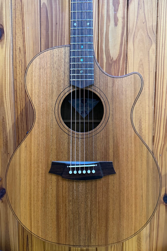 Cole Clark AN2EC Angel 2 All Blackwood Acoustic Guitar -Rosewood Fingerboard