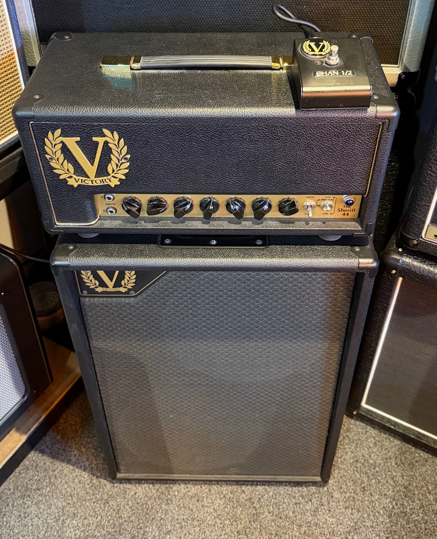 Victory 'The Sheriff' 44 Amplifier Head & 2X12 Cabinet - Pre-Loved