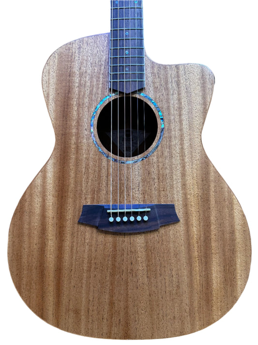 Cole Clark Studio Angel SAN1EC-MMAH Acoustic Guitar - Mahogany