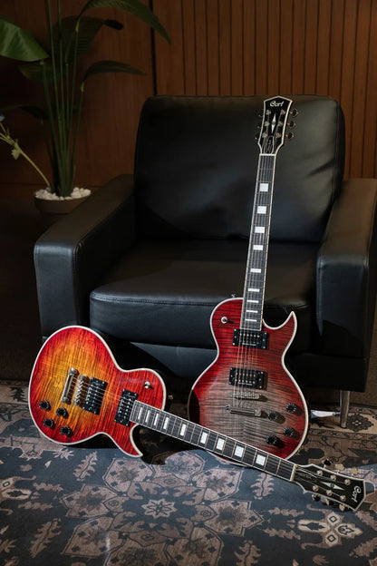 Cort CR300 Deluxe Electric Guitar - Lava Burst