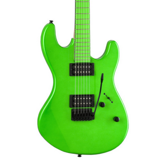 Dean Custom Zone HB Electric Guitar - Fluorescent Green