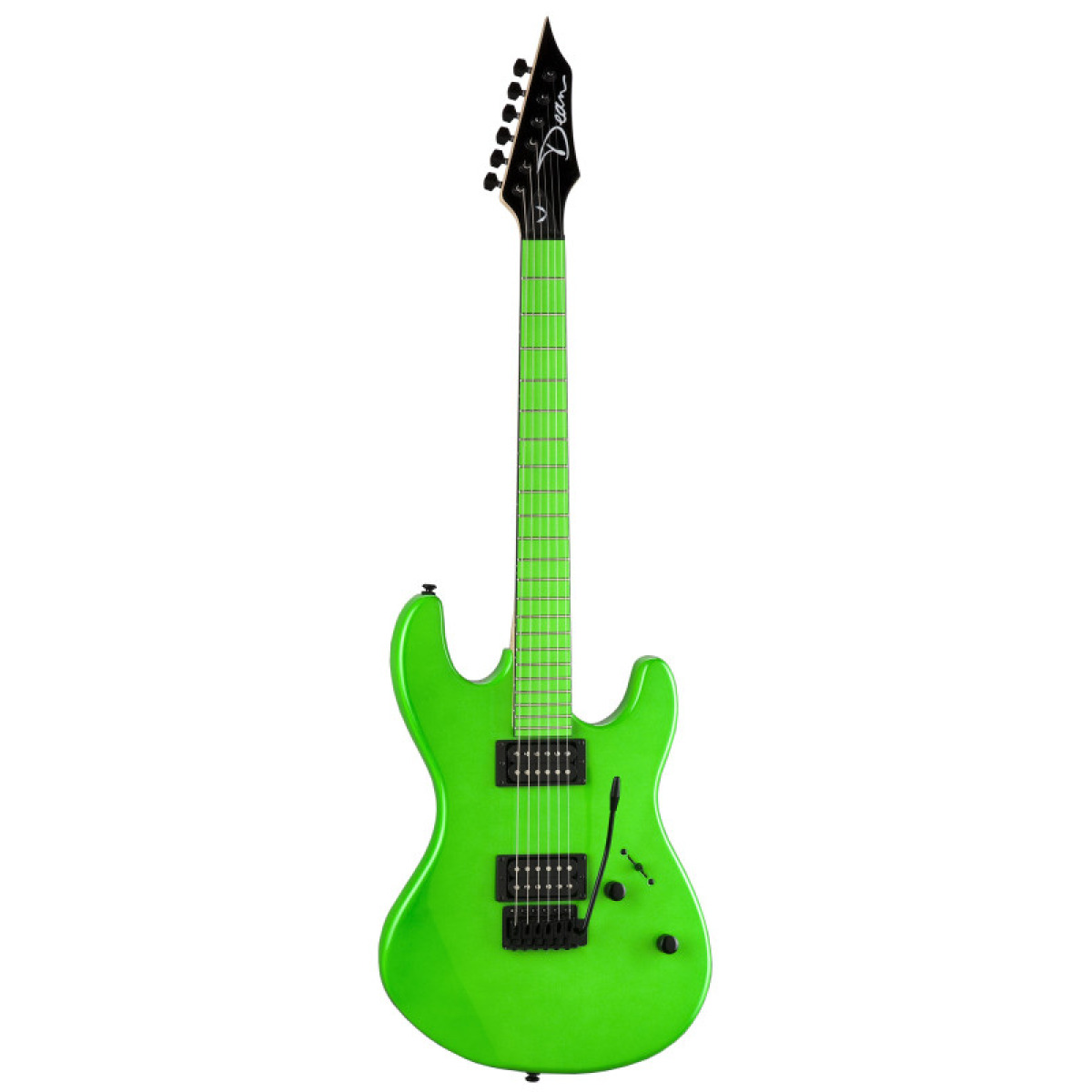 Dean Custom Zone HB Electric Guitar - Fluorescent Green