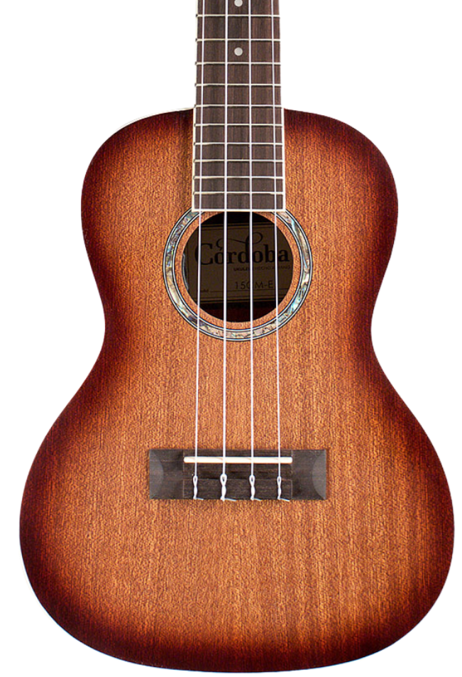 Cordoba 15CM-E Concert Ukulele - Edgeburst