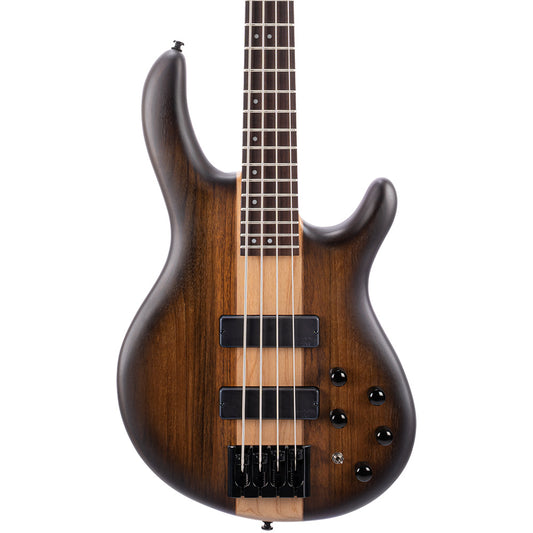 Cort C4 Plus OVMH 4-String Bass - Antique Brown Burst