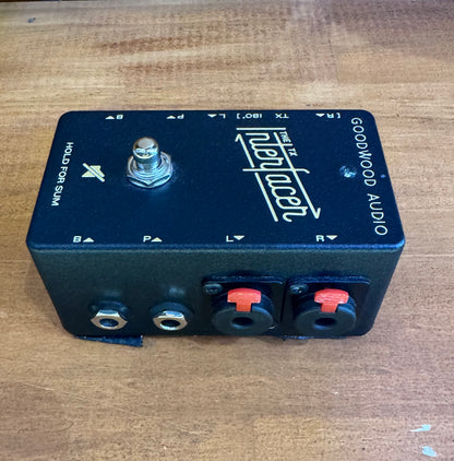 Goodwood Audio 'The TX Interfacer' Pedalboard Junction Box w/ Audio Transformer - Pre-Loved