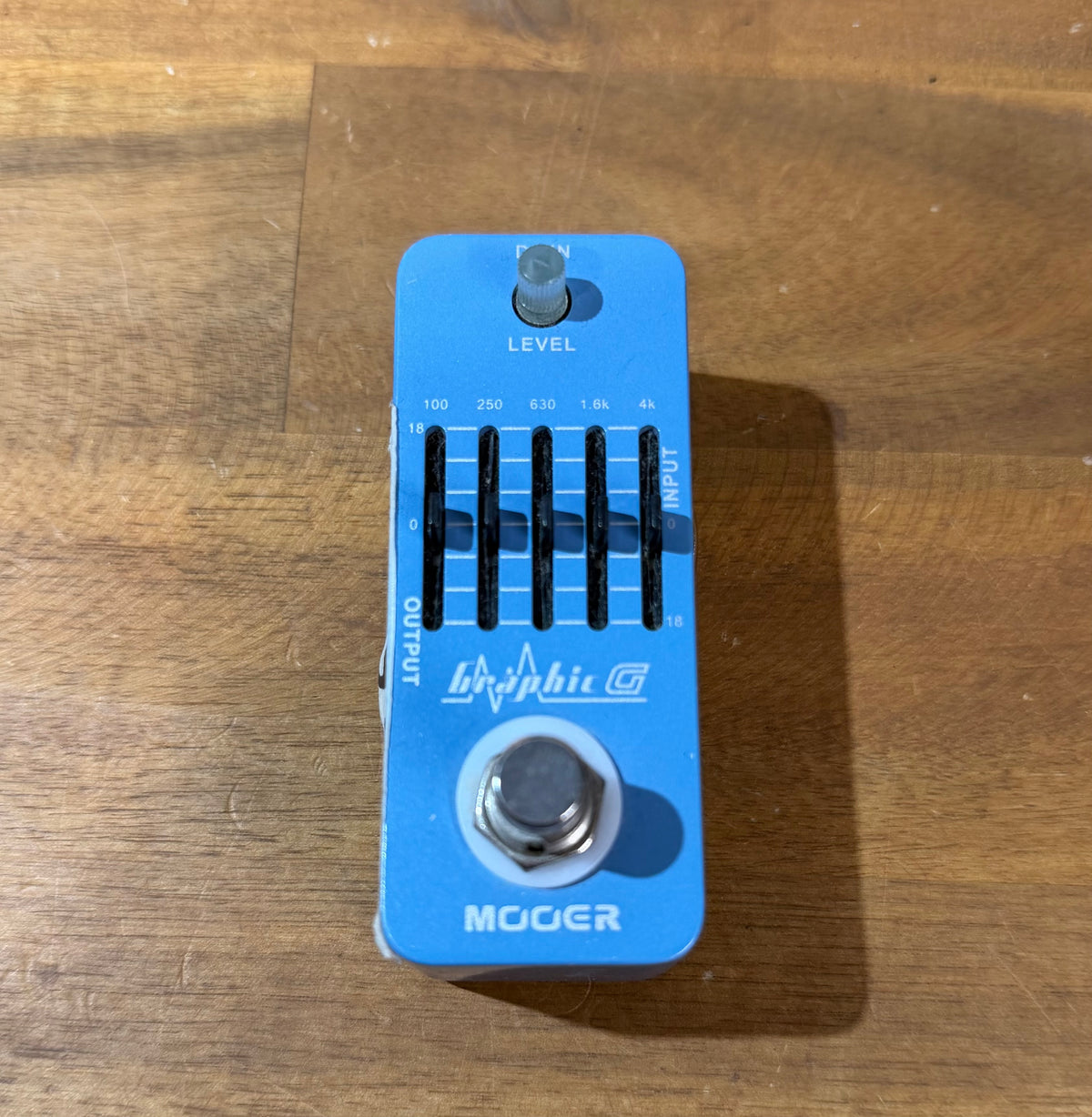 Mooer Graphic G 5-Band Guitar EQ Pedal - Pre-Loved