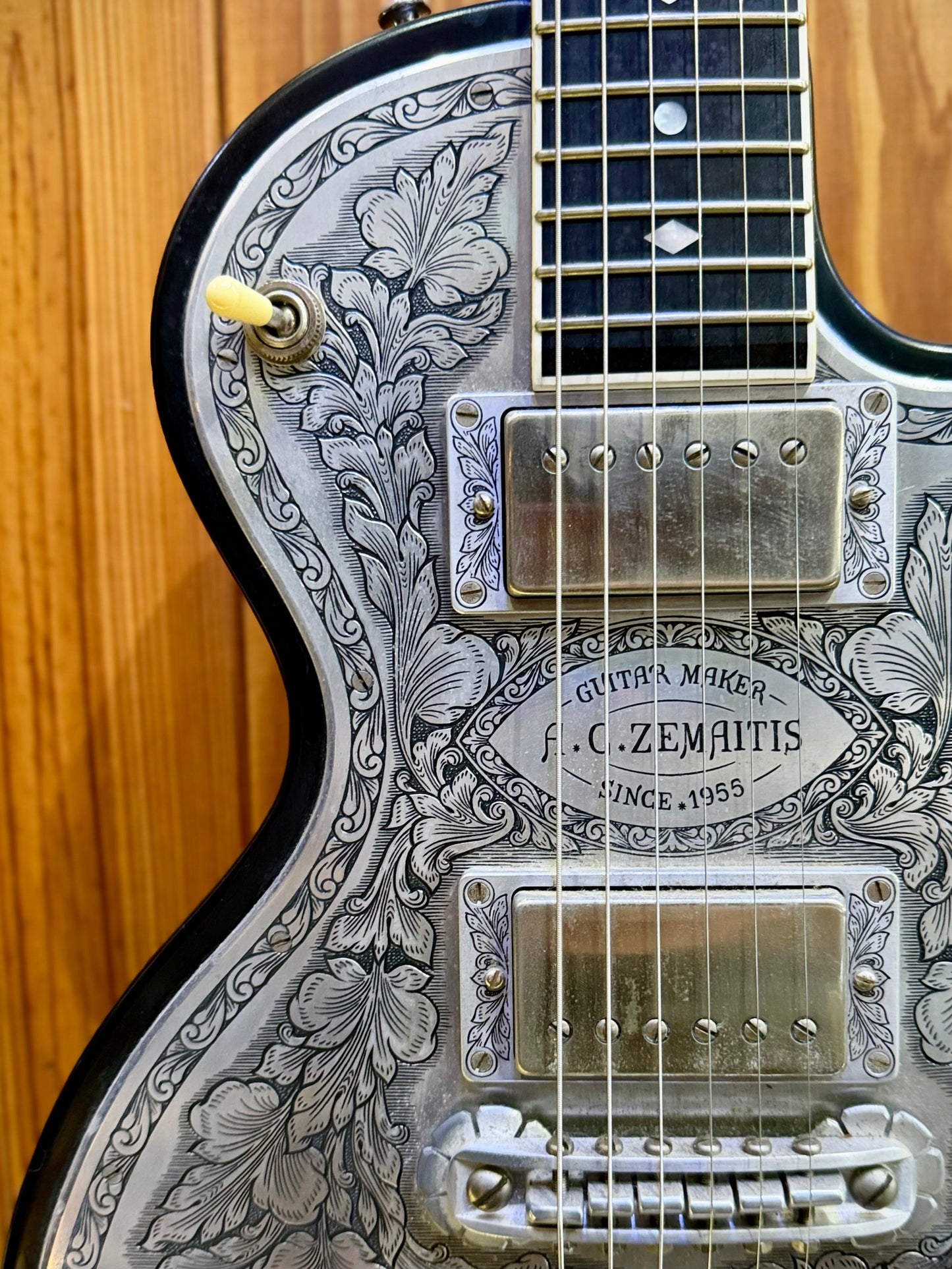 Zemaitis Custom Shop MF-500 Skulls Electric Guitar - Pre-Loved