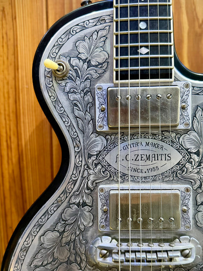 Zemaitis Custom Shop MF-500 Skulls Electric Guitar - Pre-Loved