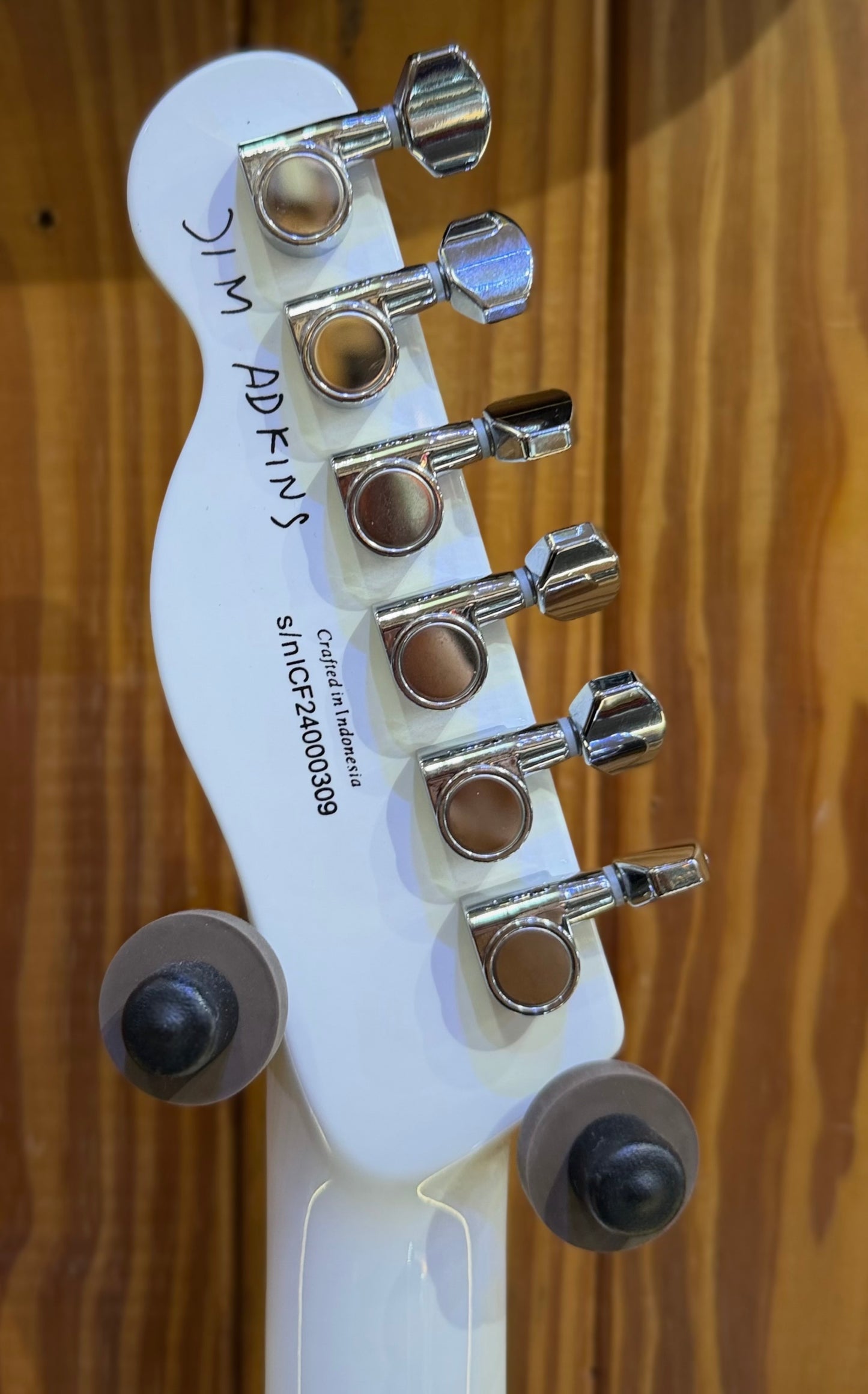Fender Jim Adkins JA-90 Telecaster Thinline - White - Pre-Loved