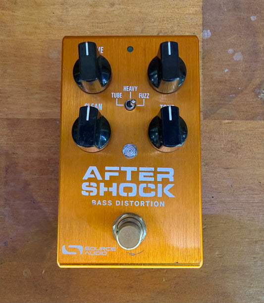 Source Audio Aftershock Bass Distortion Pedal - Pre-Loved