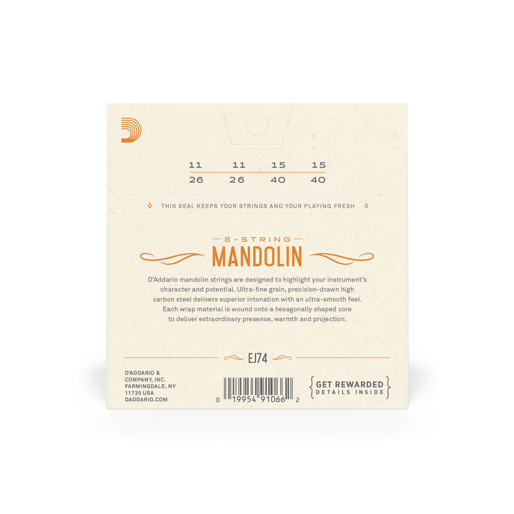 D'Addario Mandolin Strings 11-40