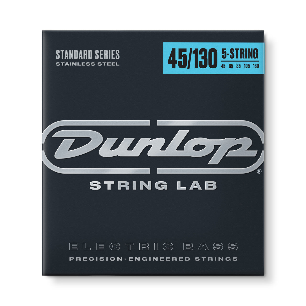 Dunlop Standard Series Stainless Steel Bass Strings - 5-String 45-130
