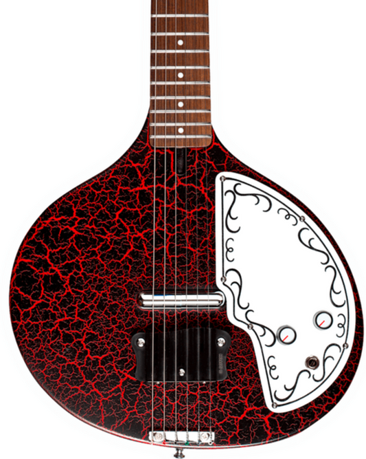 Danelectro '68 Baby Sitar - Red Crackle