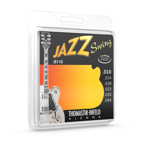 Thomastik JS110 Jazz Swing Electric Flatwound Strings - 10-44