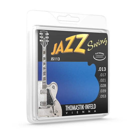 Thomastik JS113 Jazz Swing Electric Flatwound Strings 13-53