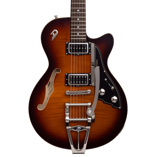 Duesenberg Starplayer CBR Semi-Hollow Electric Guitar - Tobacco Burst
