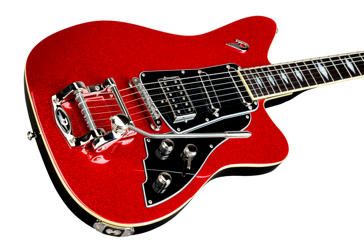 Duesenberg Paloma Electric Guitar - Red Sparkle