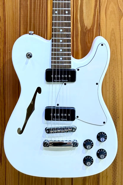 Fender Jim Adkins JA-90 Telecaster Thinline - White - Pre-Loved