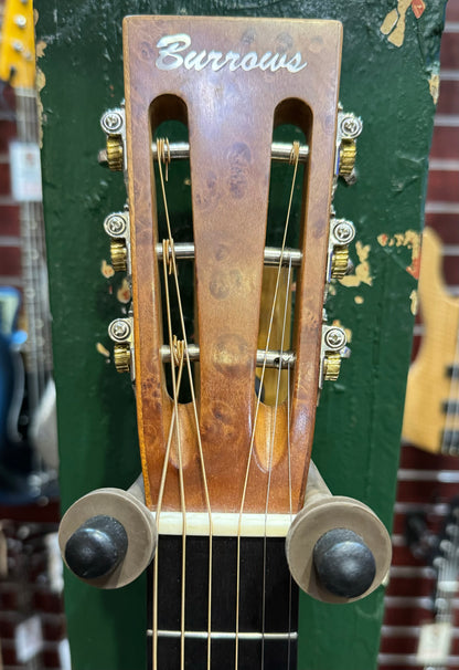 Burrows Triple 0 Parlour #009 w/ Pickup & Hard Case
